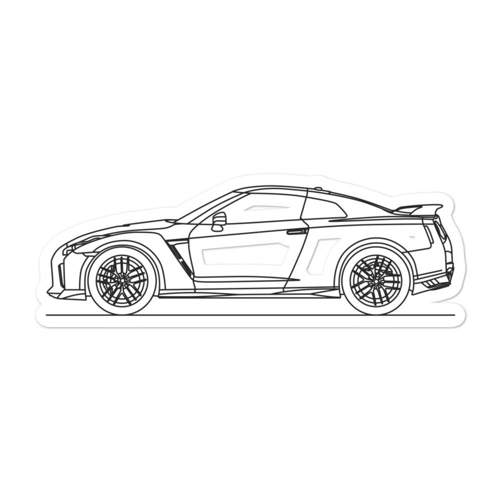 Nissan R35 GT-R Sticker - Artlines Design