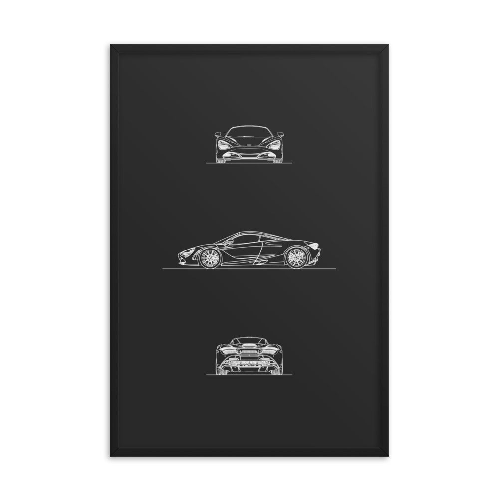 McLaren 720S FSR Poster