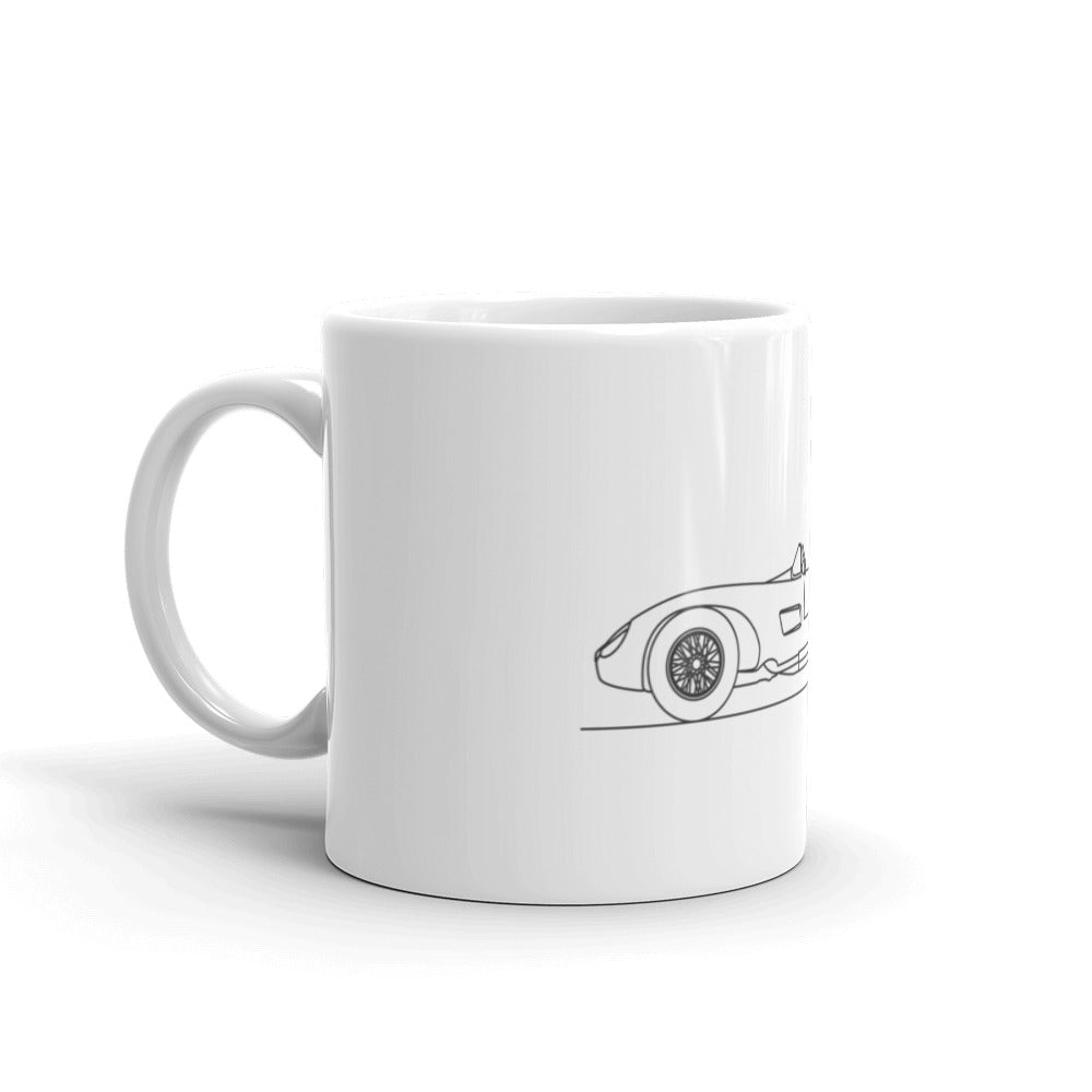 Ferrari 625 mug displayed on a table