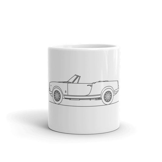 Alfa Romeo Giulietta Spider Outline on a mug