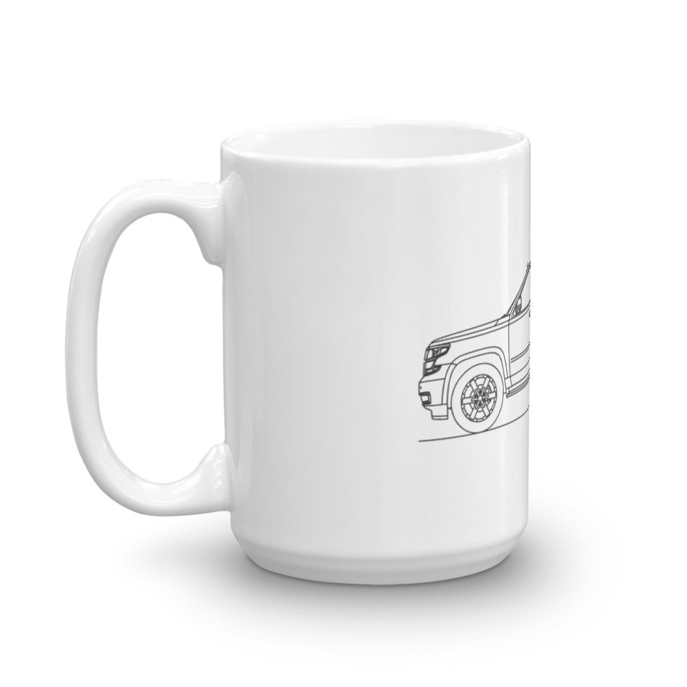Chevrolet Suburban K2XX mug with sleek design