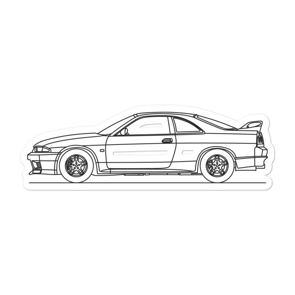 Nissan  R33 GT-R Sticker - Artlines Design