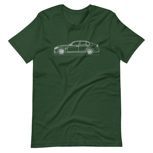 BMW F80 M3 CS T-shirt Forest - Artlines Design