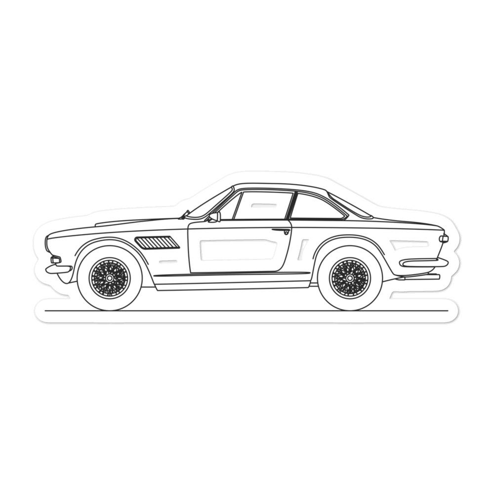 Maserati Sebring Series II Outline sticker design