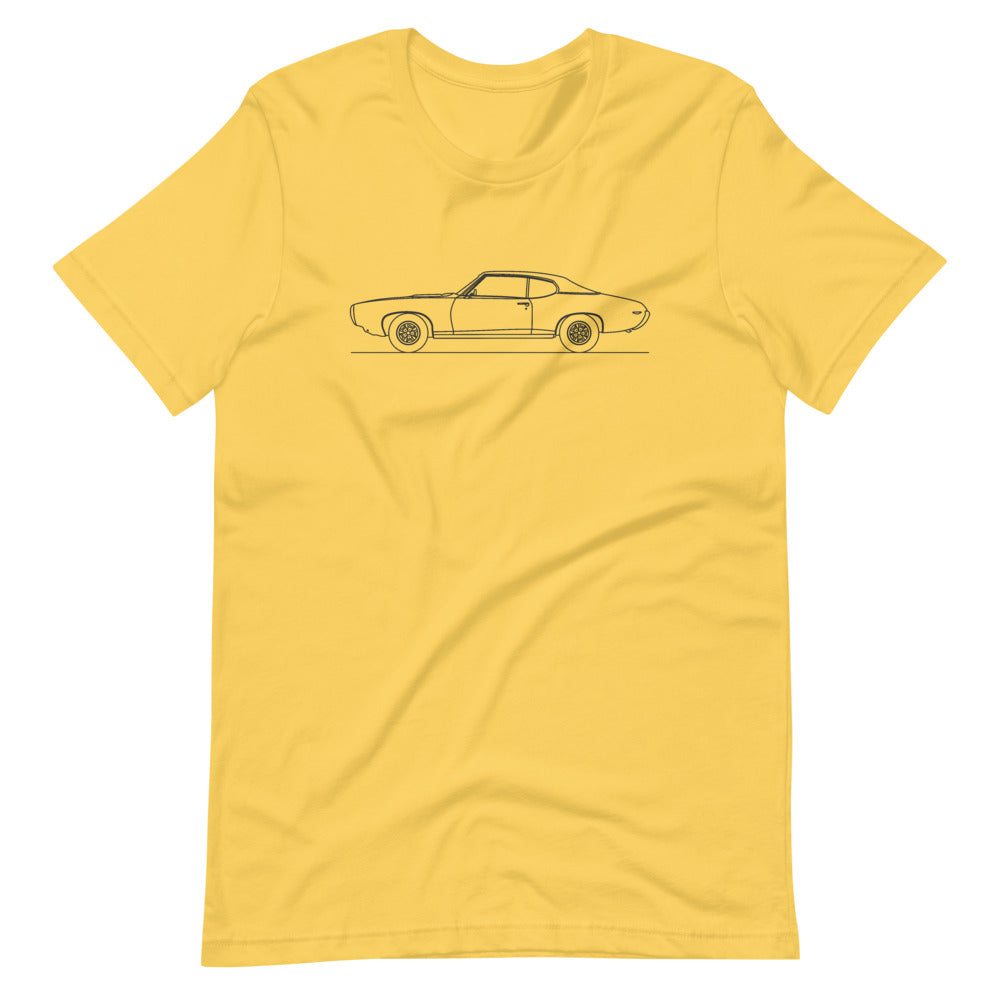 Pontiac GTO 1st Gen t-shirt design displayed