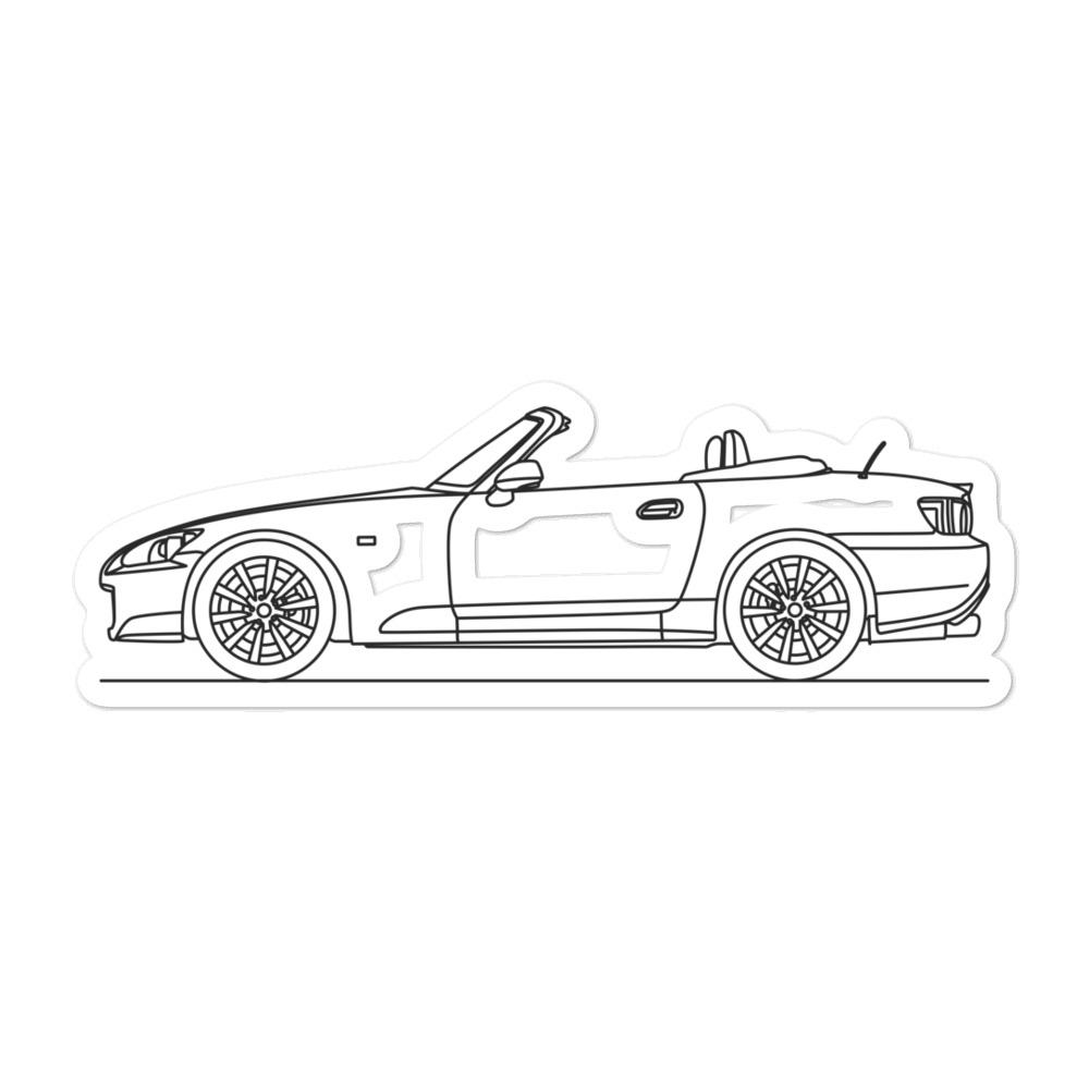 Honda S2000 Sticker - Artlines Design