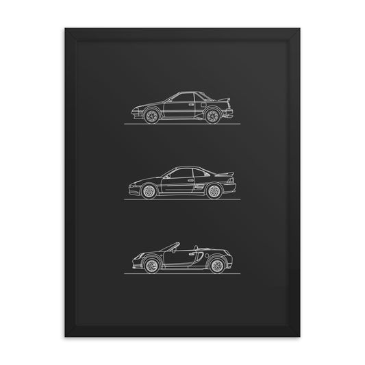 Toyota MR2 Evolution Poster
