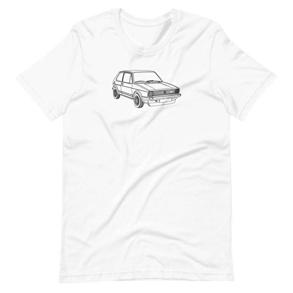 Volkswagen Golf GTI MK1 FTQ t-shirt design