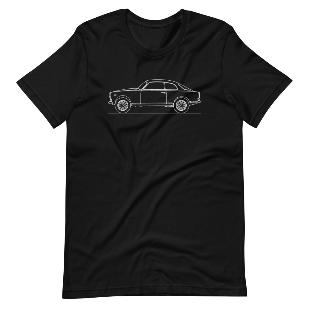 Alfa Romeo Giulietta Sprint Black T-shirt - Artlines Design
