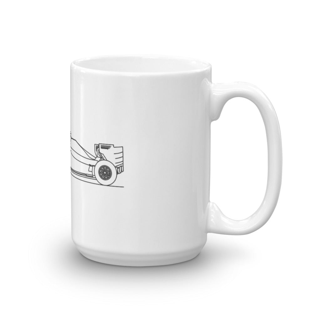 Ferrari SF16 H mug with sleek design