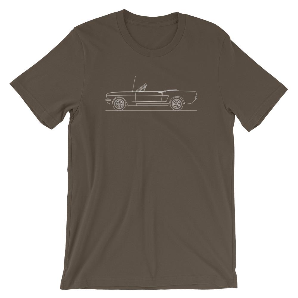 Ford Mustang I GT Convertible T-shirt - Artlines Design