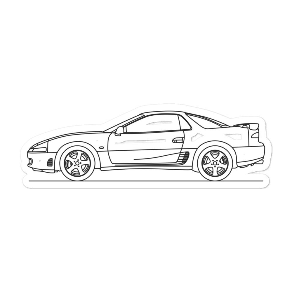 Mitsubishi 3000 GT Sticker - Artlines Design
