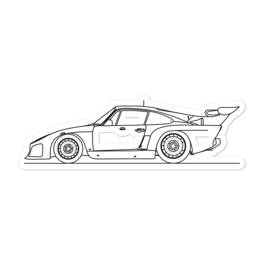 Porsche 911 935 K3 Sticker - Artlines Design