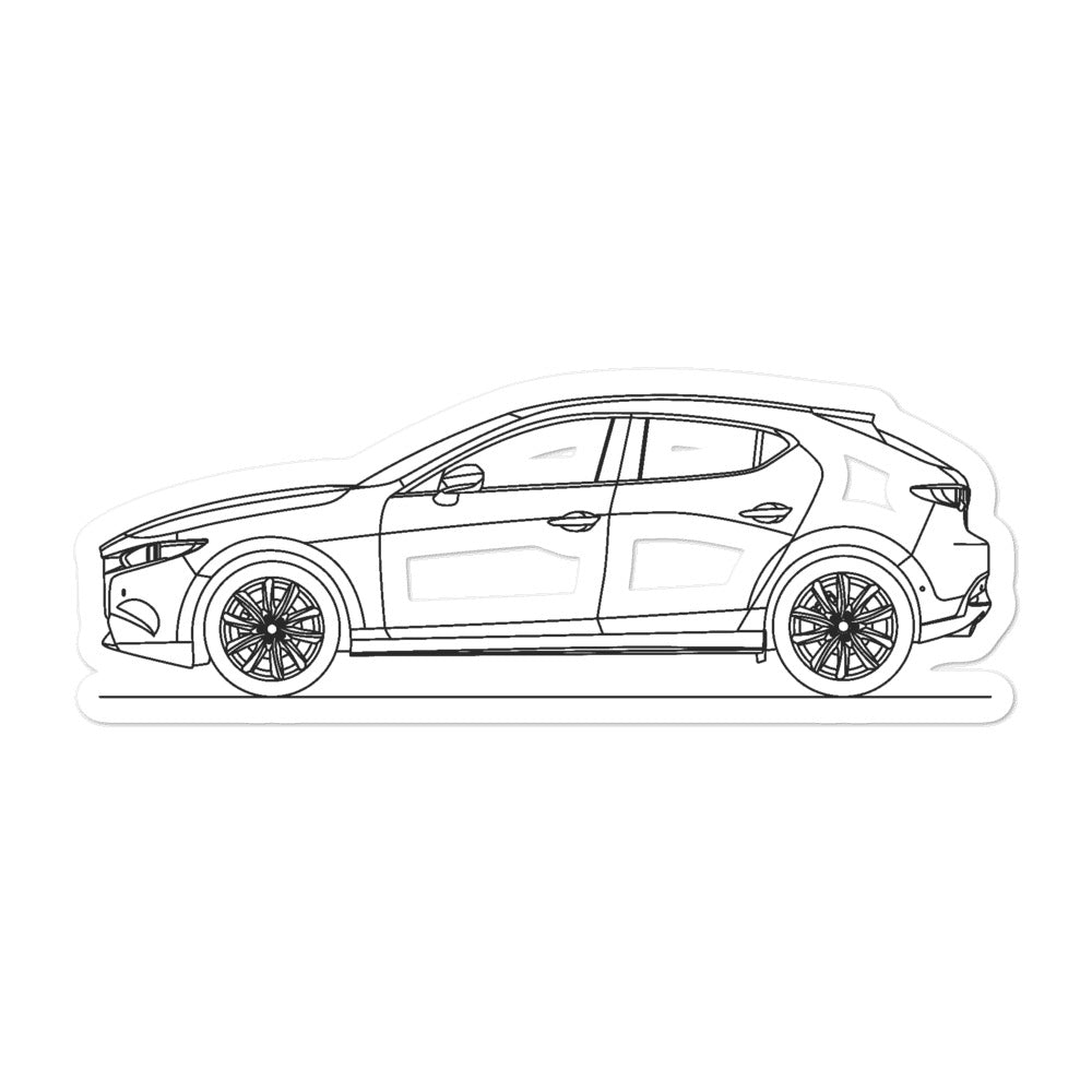 Mazda 3 BP Sticker