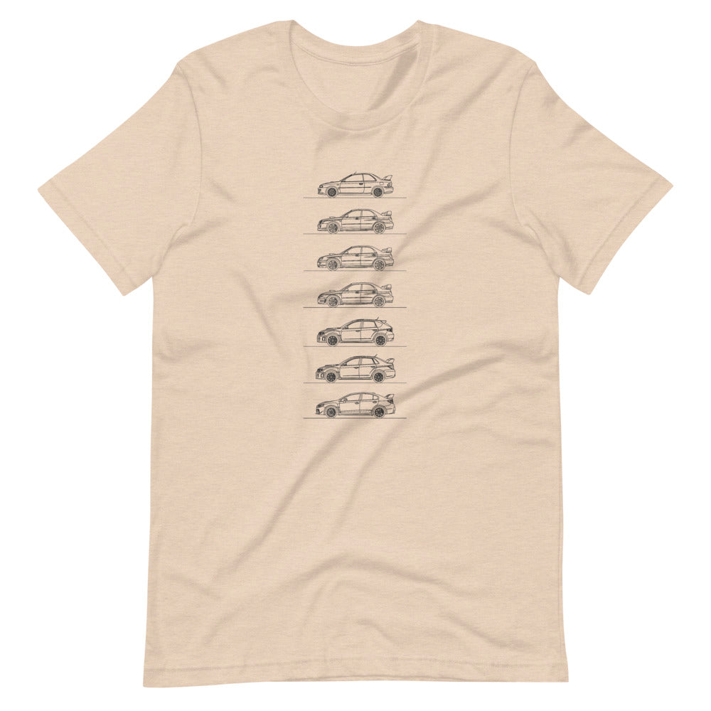 Subaru WRX Evolution T-shirt