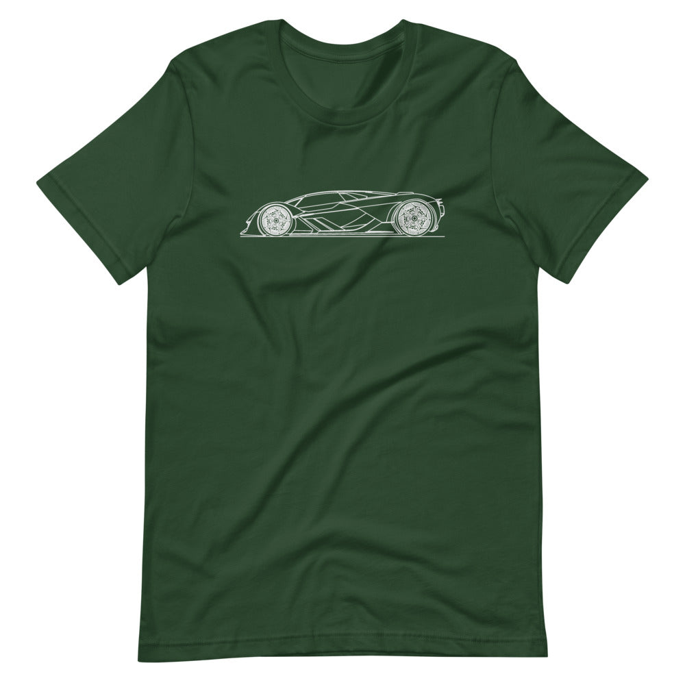 Lamborghini Terzo Millennio t-shirt design
