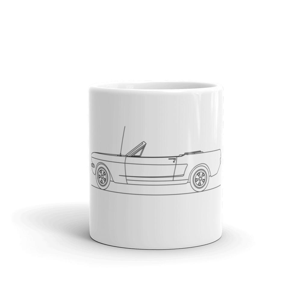 Ford Mustang I GT Convertible Mug - Artlines Design