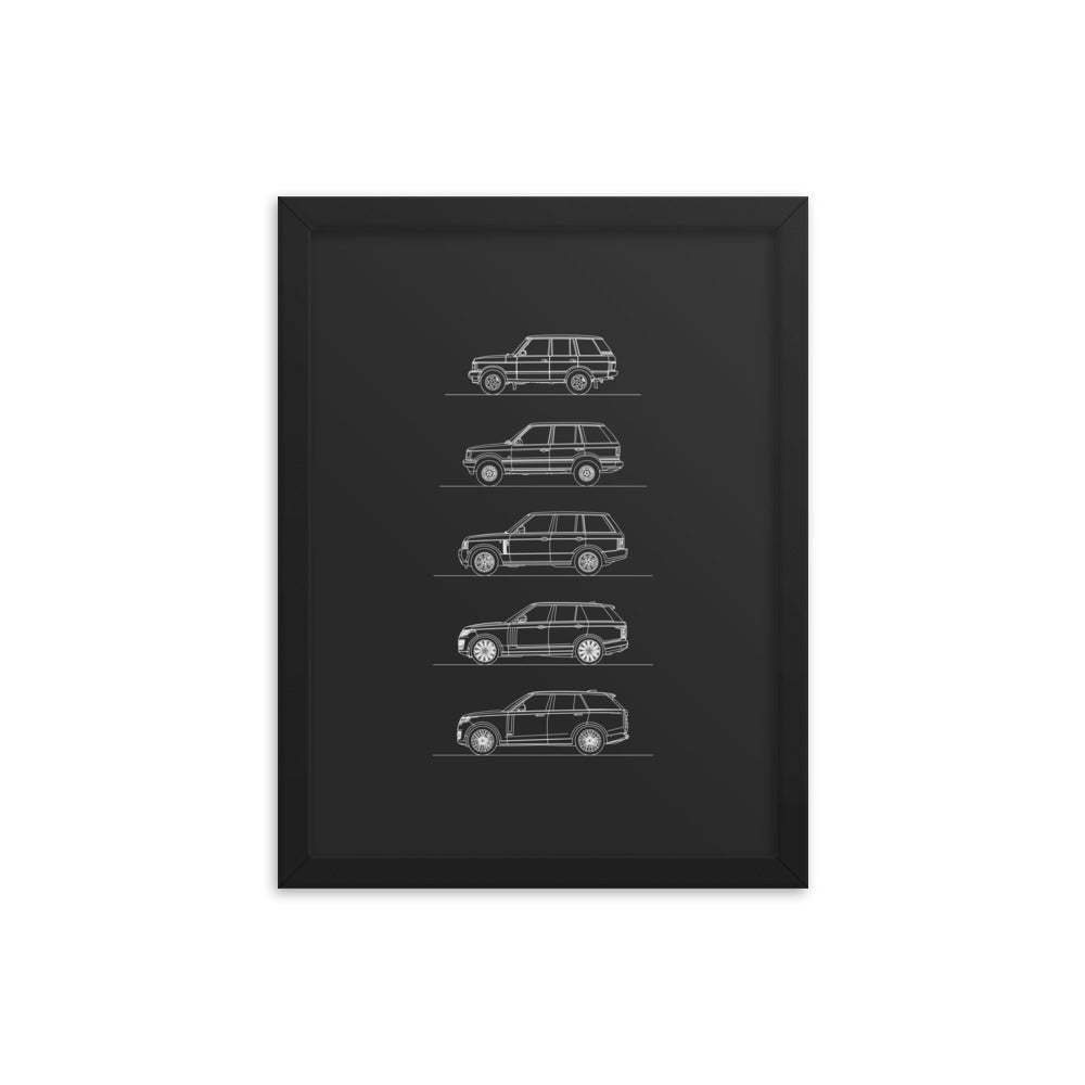 Land Rover Range Rover Evolution Poster