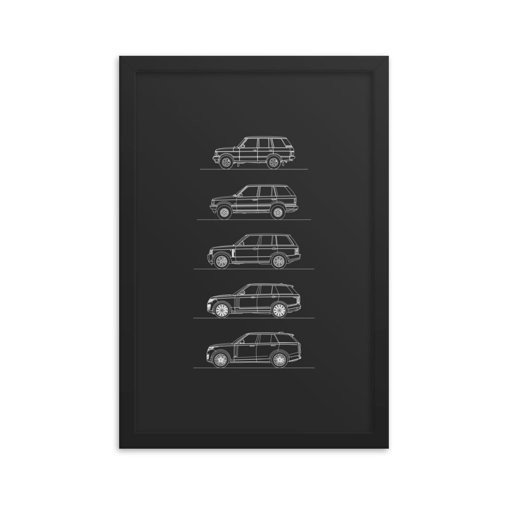 Land Rover Range Rover Evolution Poster