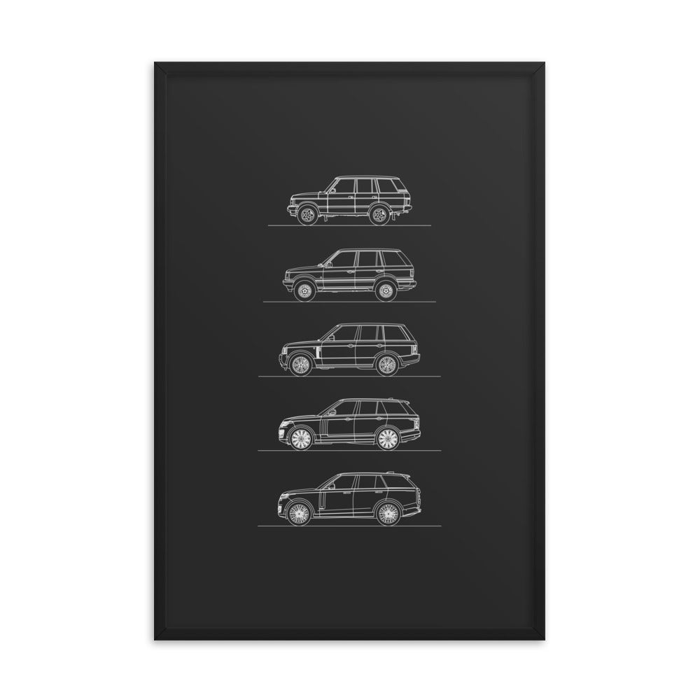 Land Rover Range Rover Evolution Poster