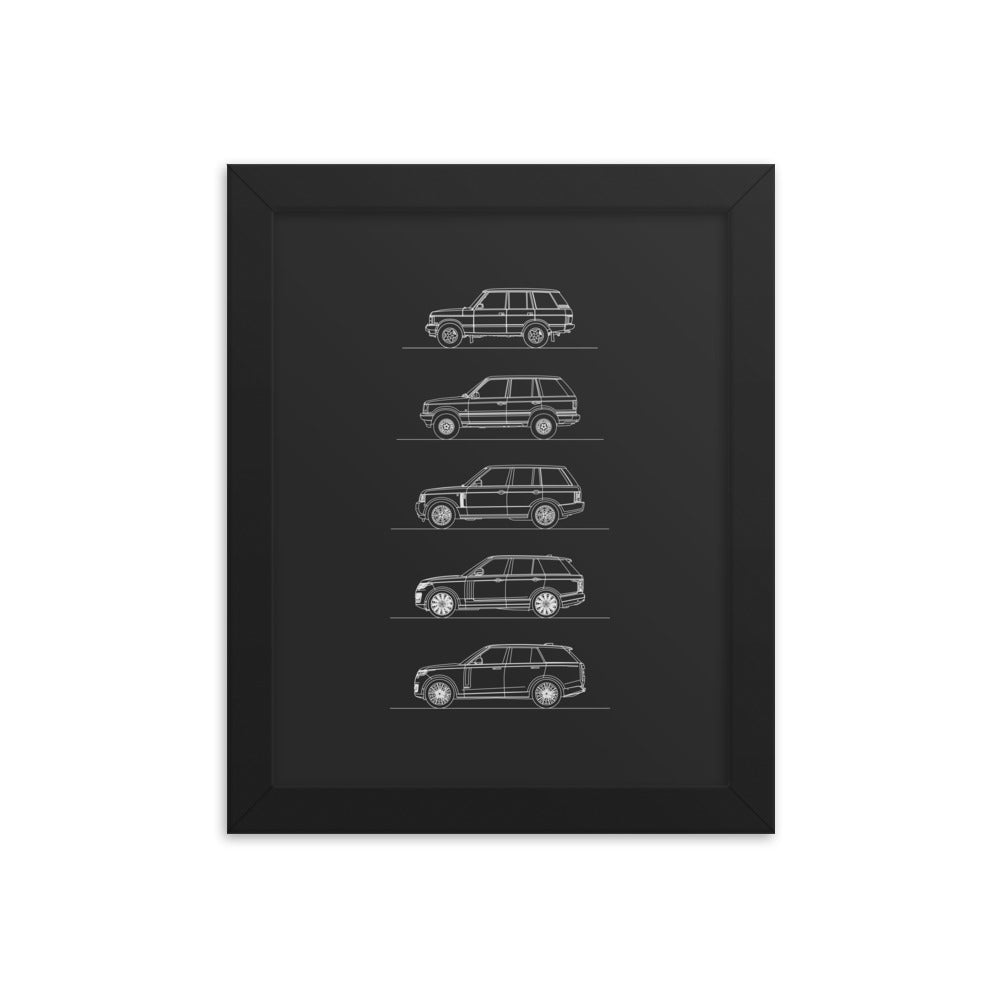 Land Rover Range Rover Evolution Poster