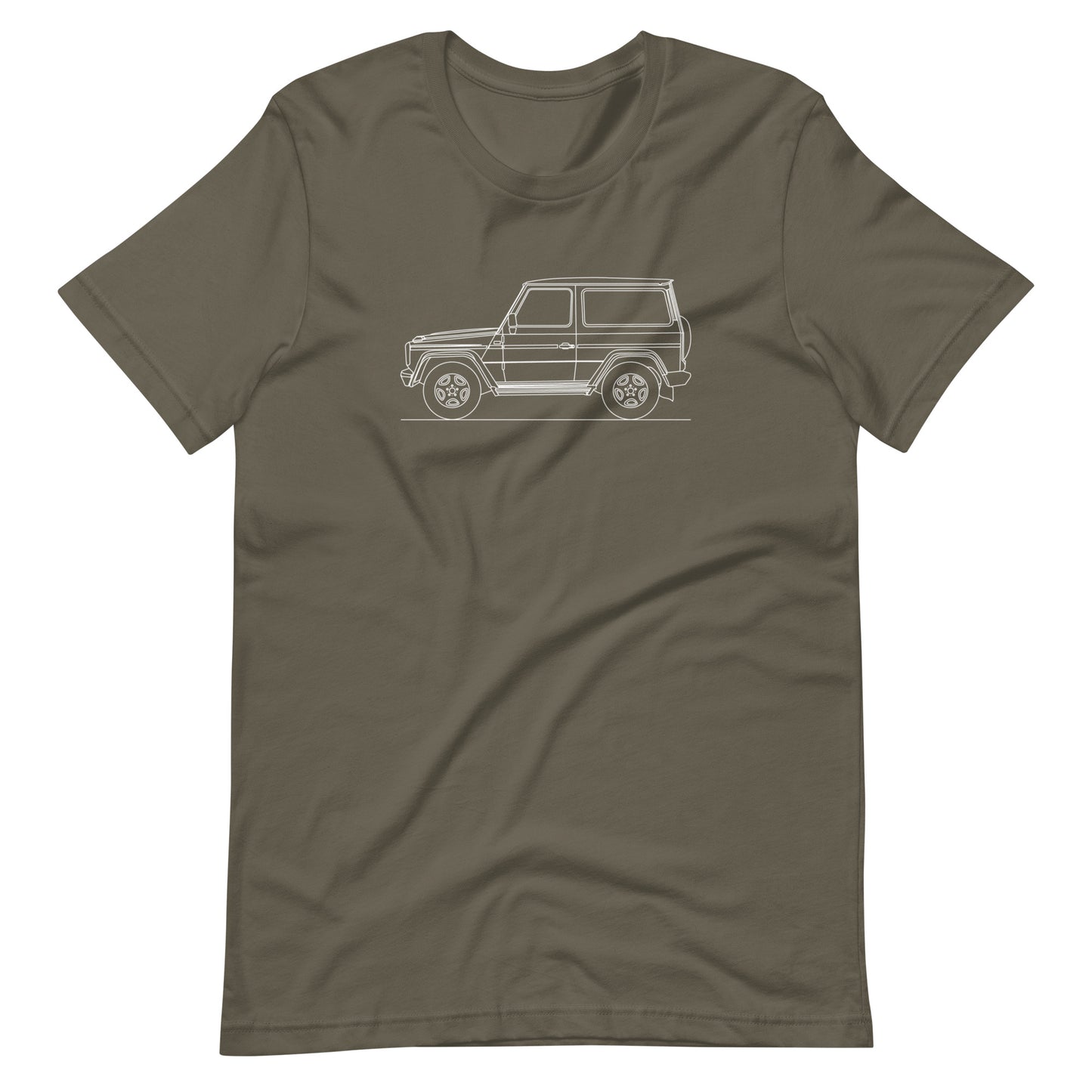 Mercedes-Benz G-Wagon G500 Outline t-shirt design