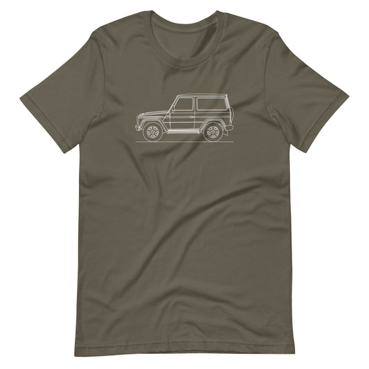 Mercedes-Benz G-Wagon G500 Outline t-shirt design