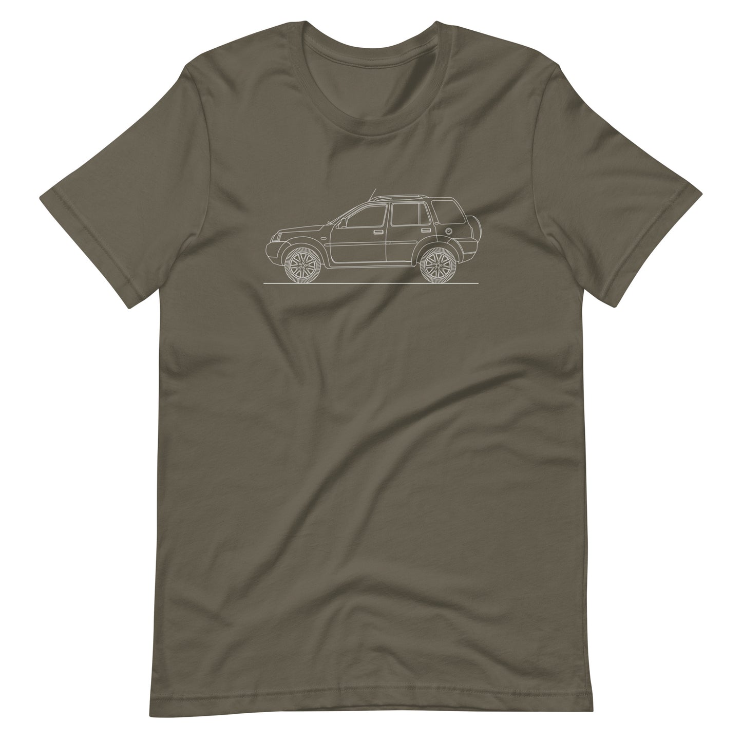 Unisex Land Rover Freelander T-shirt design