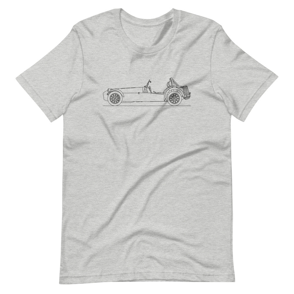 Unisex Caterham Seven T-shirt in athletic heather