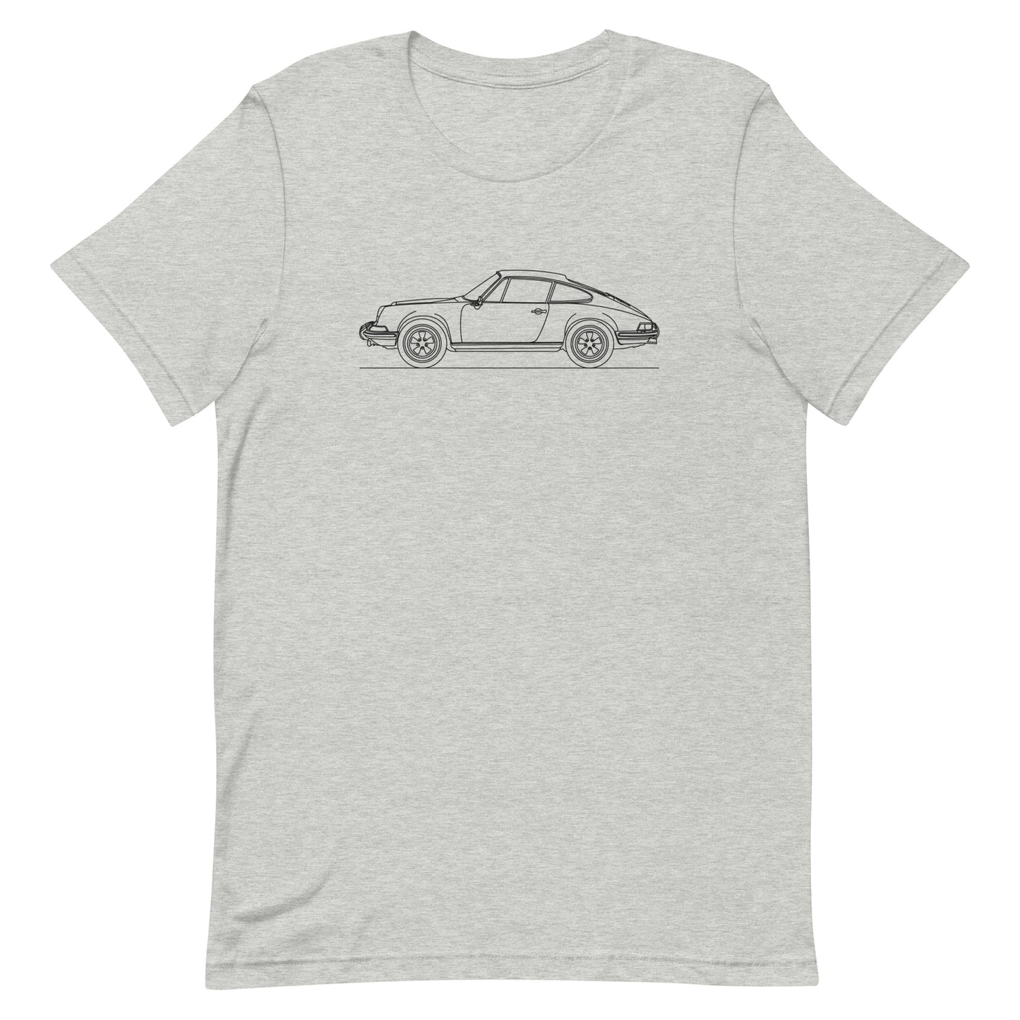 Athletic heather Porsche 911 classic t-shirt design