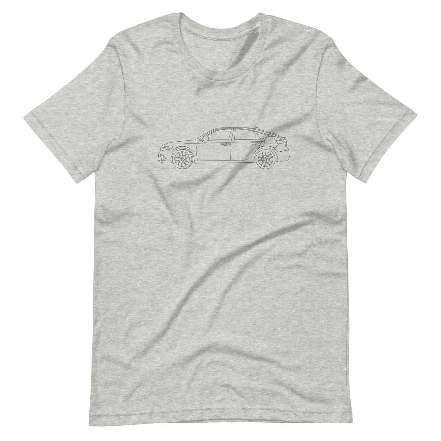 Honda Civic Hatchback T-shirt in athletic heather