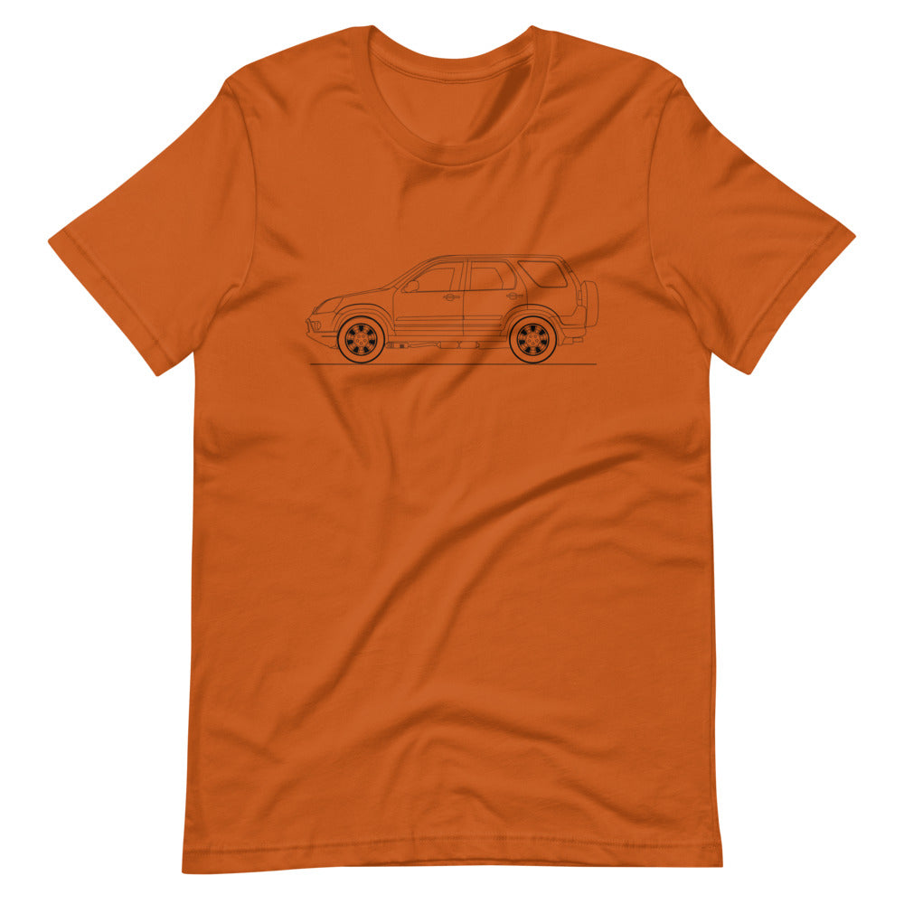 Unisex Honda CR-V t-shirt in autumn colors