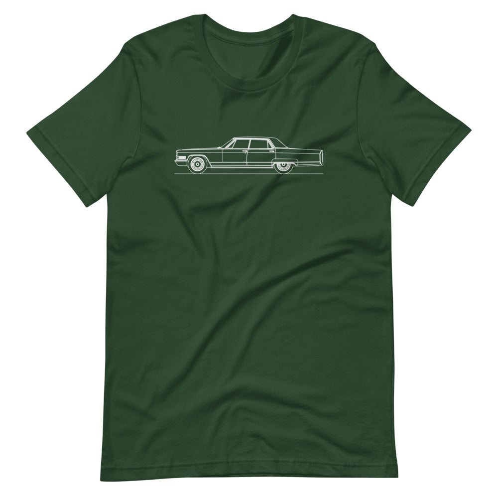 Cadillac Fleetwood 9th Gen t-shirt displayed front