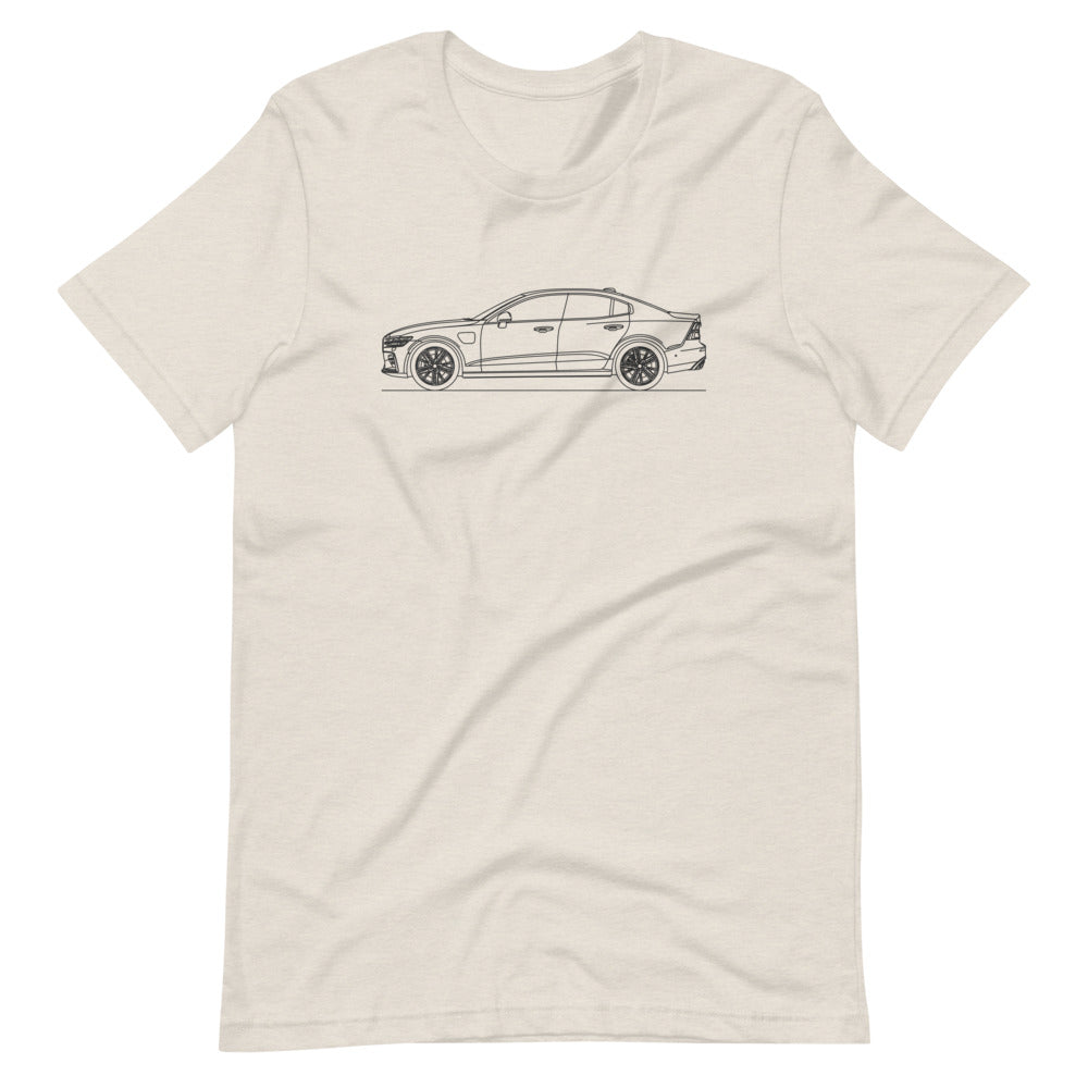 Unisex Volvo S60 R-Design t-shirt displayed