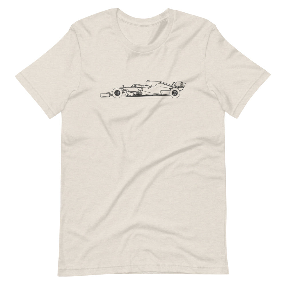 Red Bull RB16B Silhouette T-shirt on display
