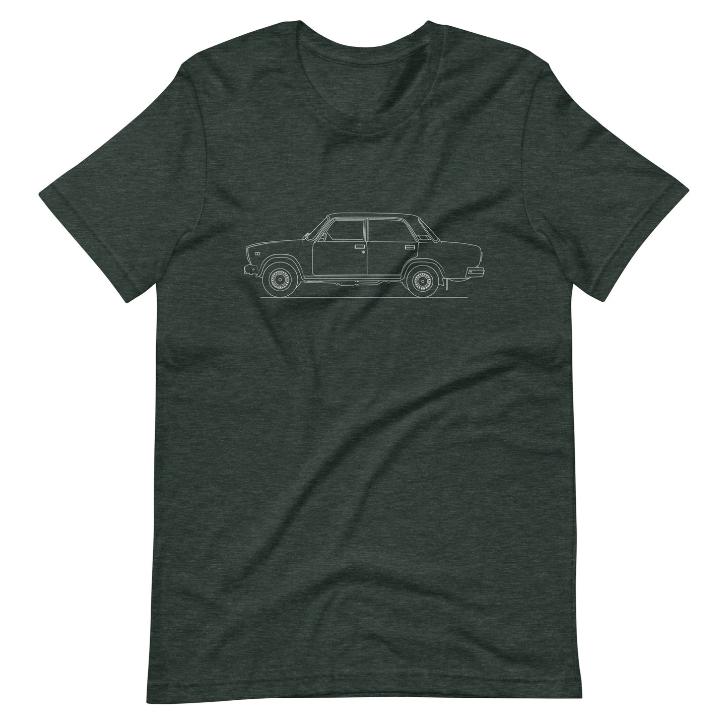 Unisex Staple T-shirt in Heather Forest