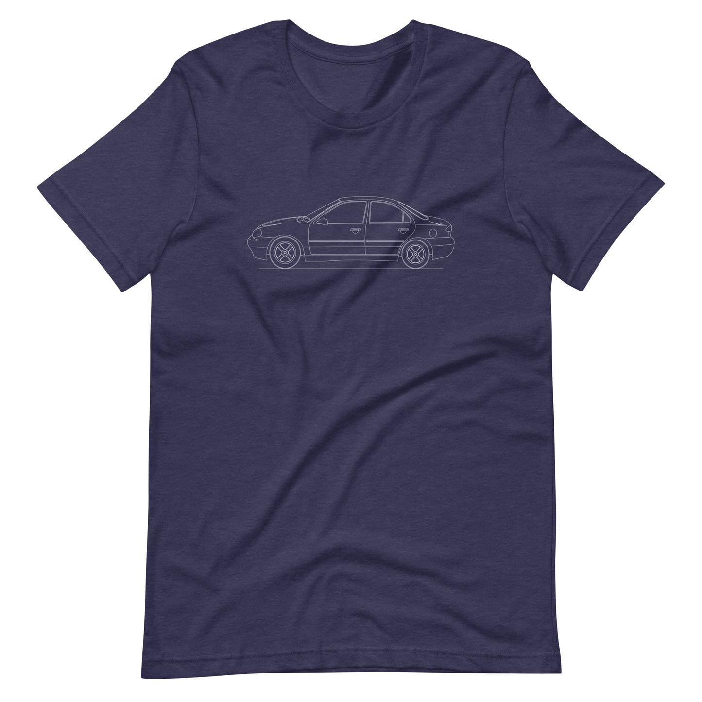 Ford Contour SVT Silhouette on stylish t-shirt