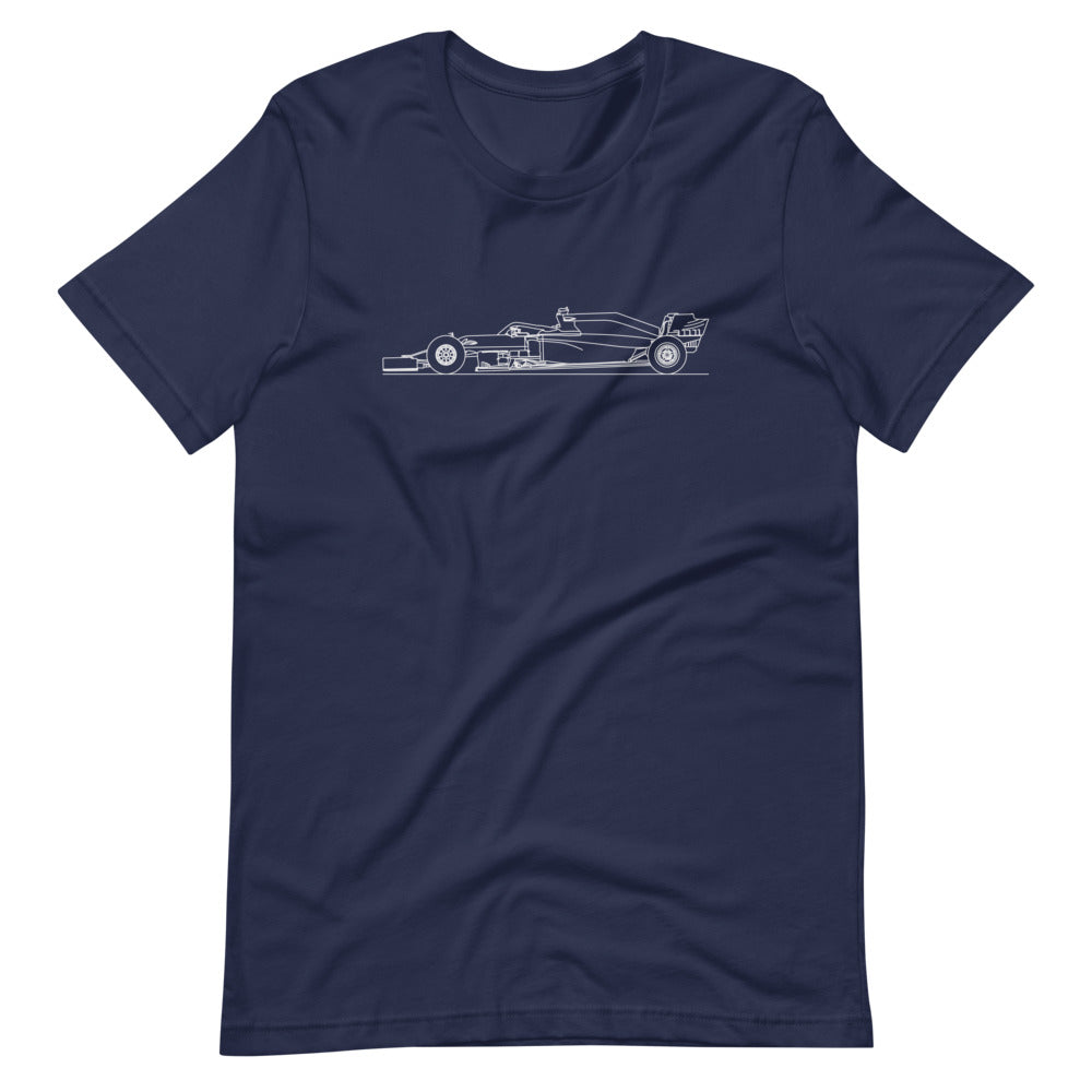 Mclaren MCL35M t-shirt in navy color