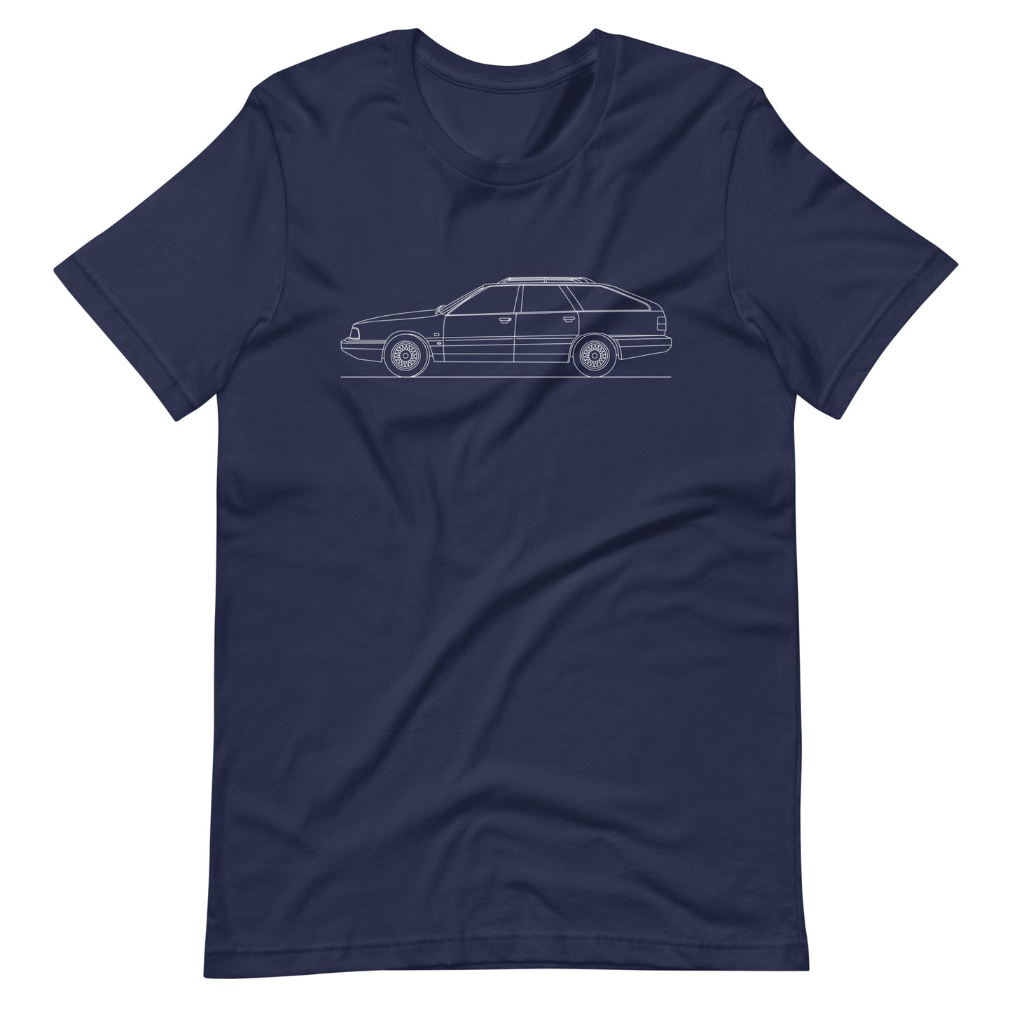Unisex Audi Quattro Avant T-shirt in navy
