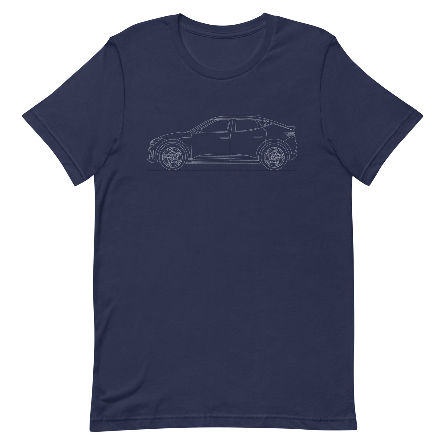 Unisex Genesis GV60 t-shirt in navy color