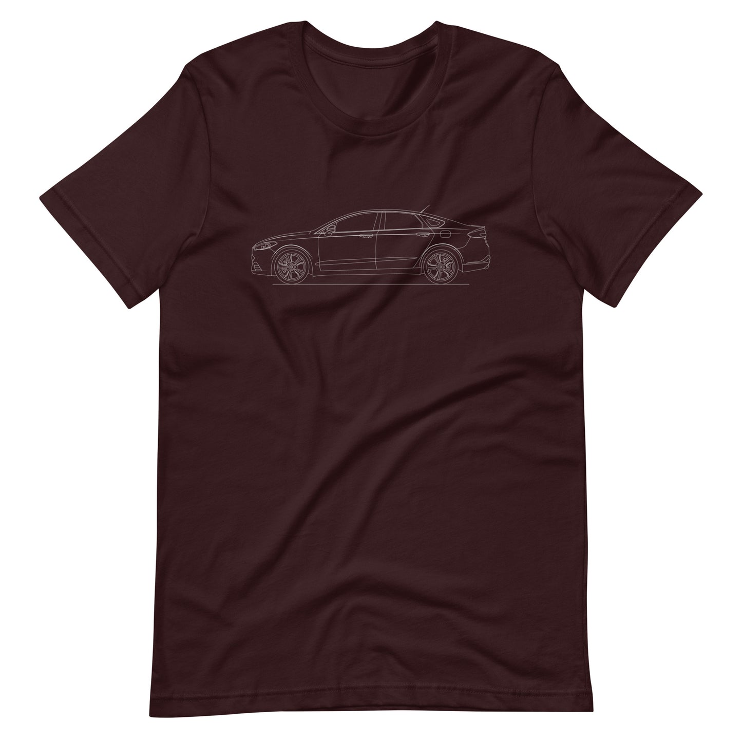 Ford Fusion Sport Outline T-Shirt design displayed