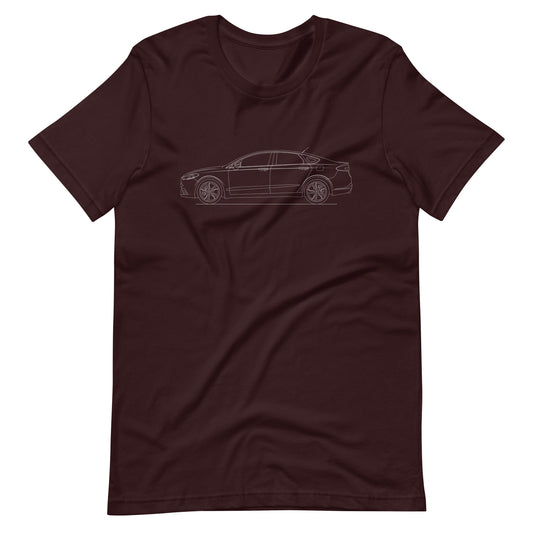 Ford Fusion Sport Outline T-Shirt design displayed