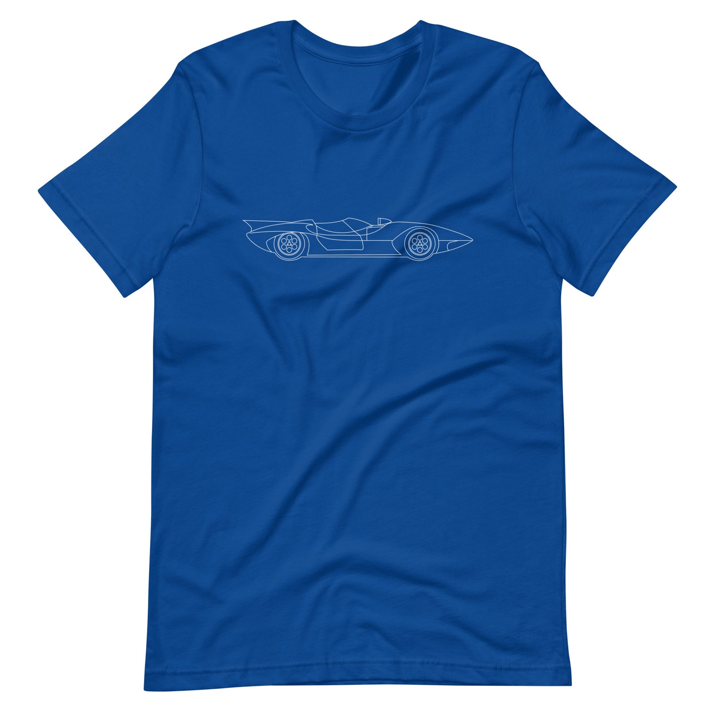 Unisex Speed Racer T-shirt in True Royal