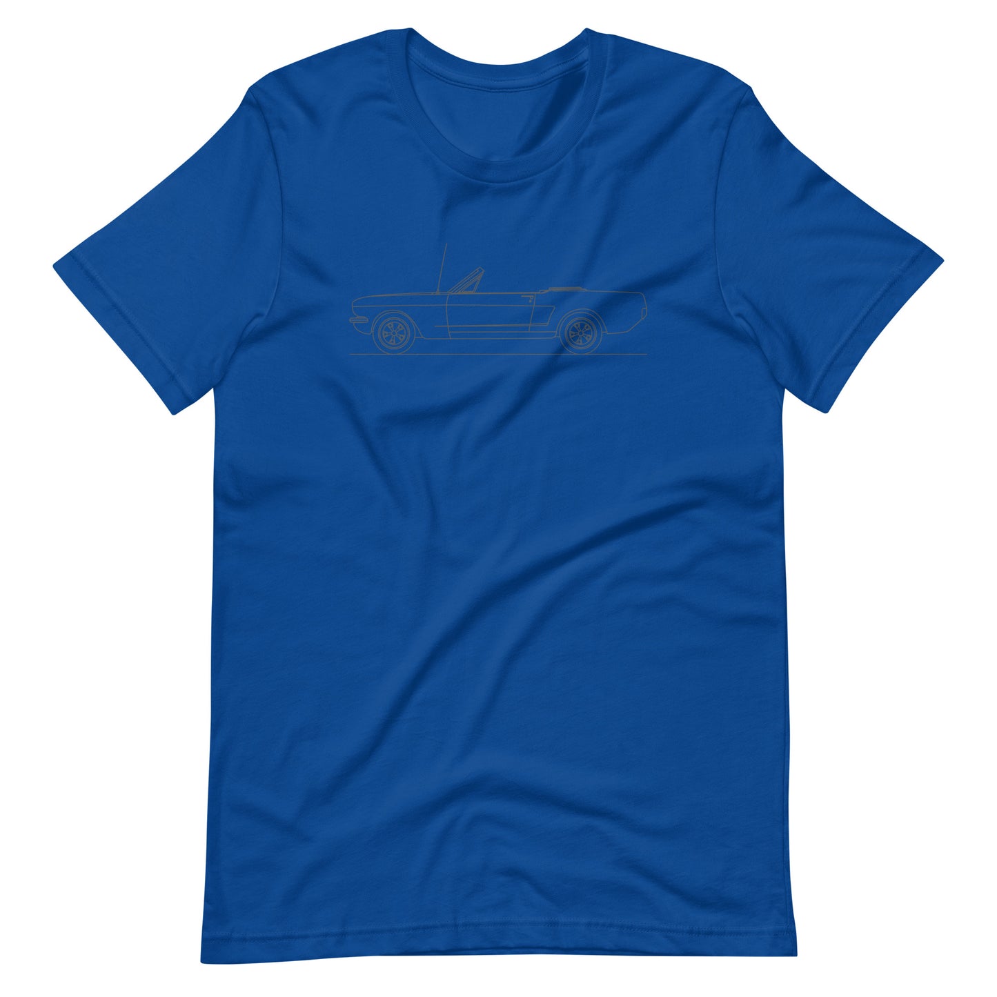Red Ford Mustang GT Gen 1 t-shirt design