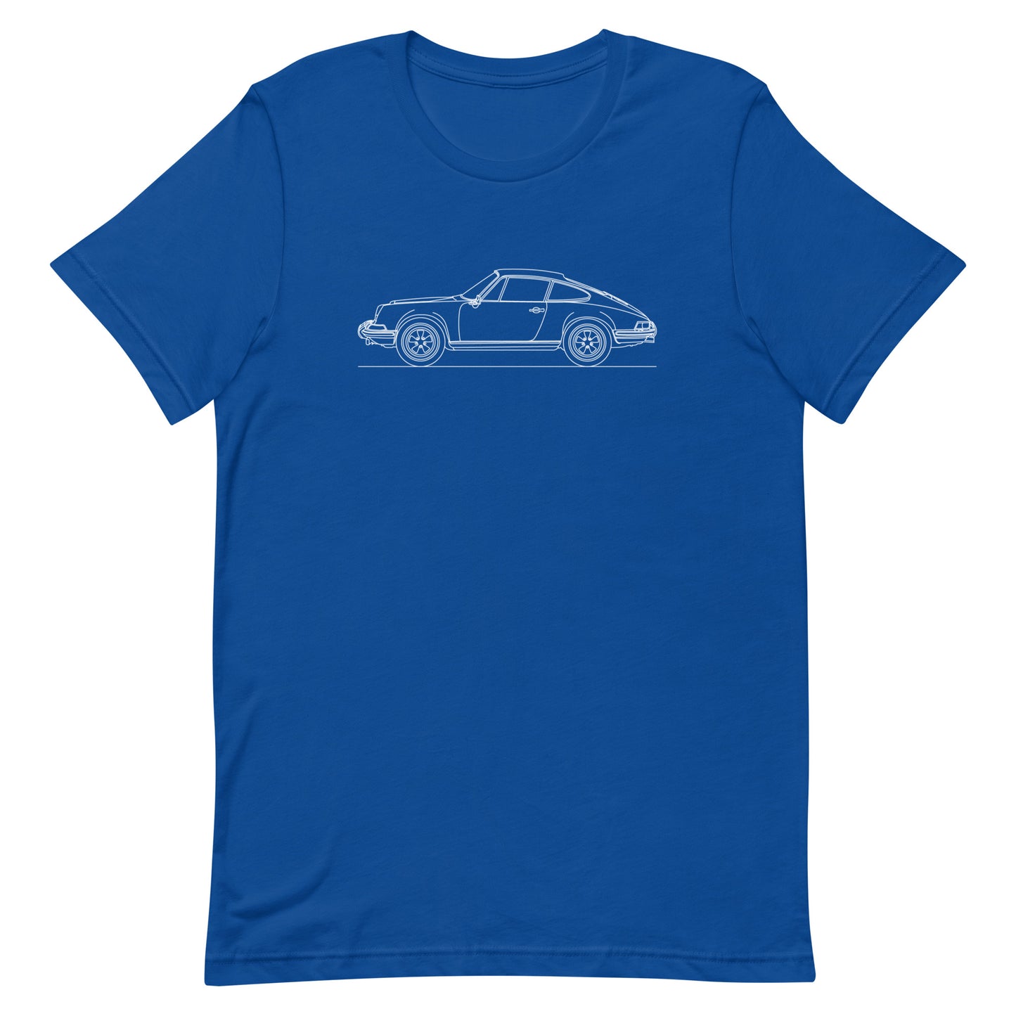 Porsche 911 classic t-shirt in true royal.