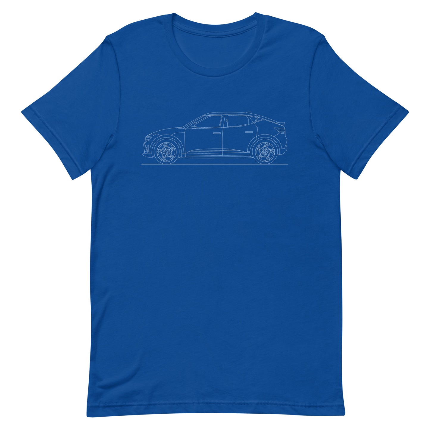 Unisex Genesis GV60 t-shirt in true royal