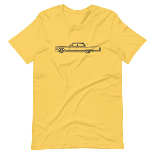 Cadillac Fleetwood 9th Gen Outline T-shirt design
