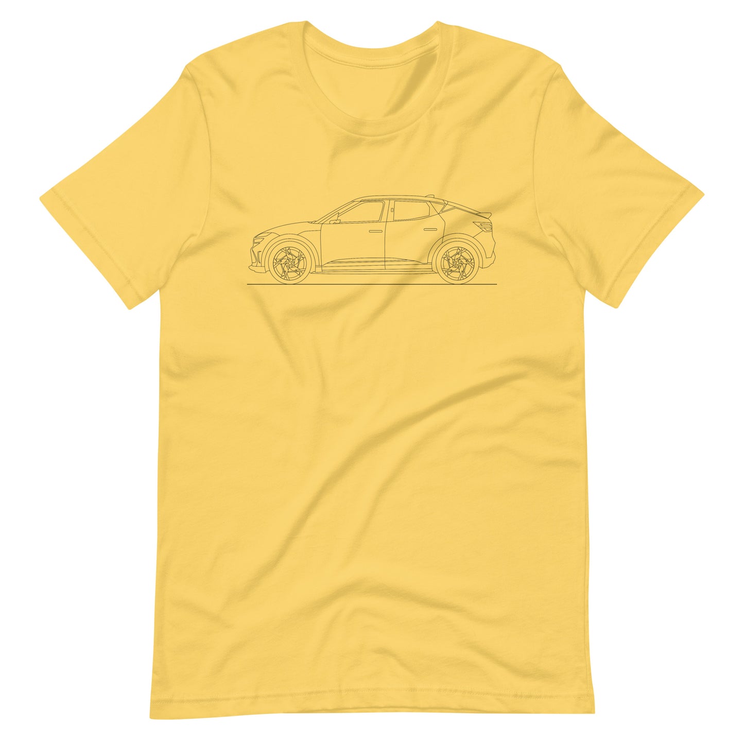 Unisex Genesis GV60 t-shirt in yellow