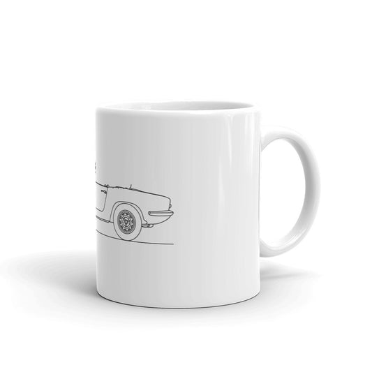 Lotus Elan 1500 Silhouette design on mug